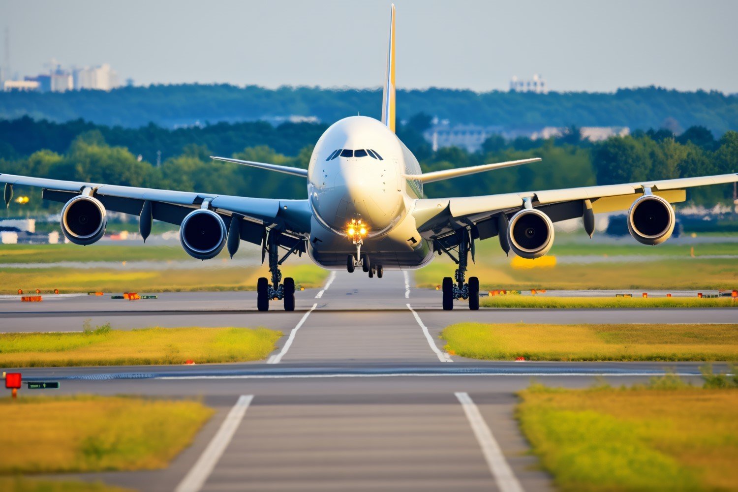 Commercial Airbus Charter Airline front view Photography 262