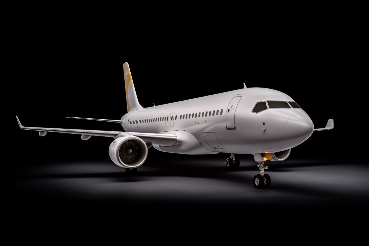 Commercial Airbus Charter Airline side view Photography 303