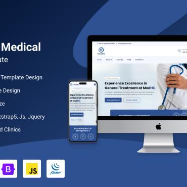 Dentist Doctor Landing Page Templates 414450
