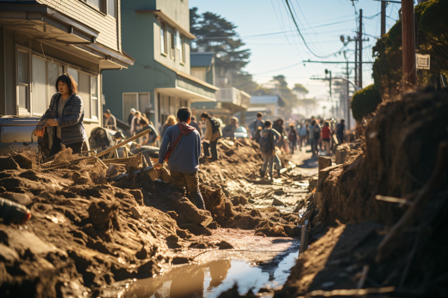 Extreme Weather Conditions Flood, Some Houses Destroyed 68