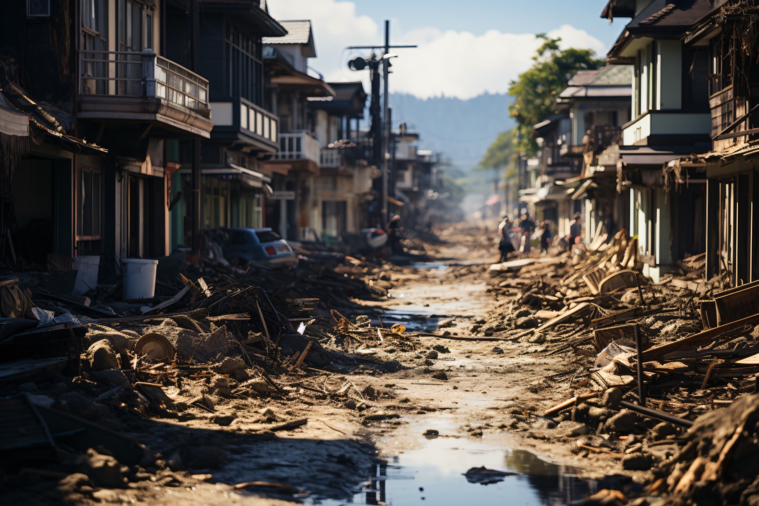 Extreme Weather Conditions Flood, Some Houses Destroyed 69