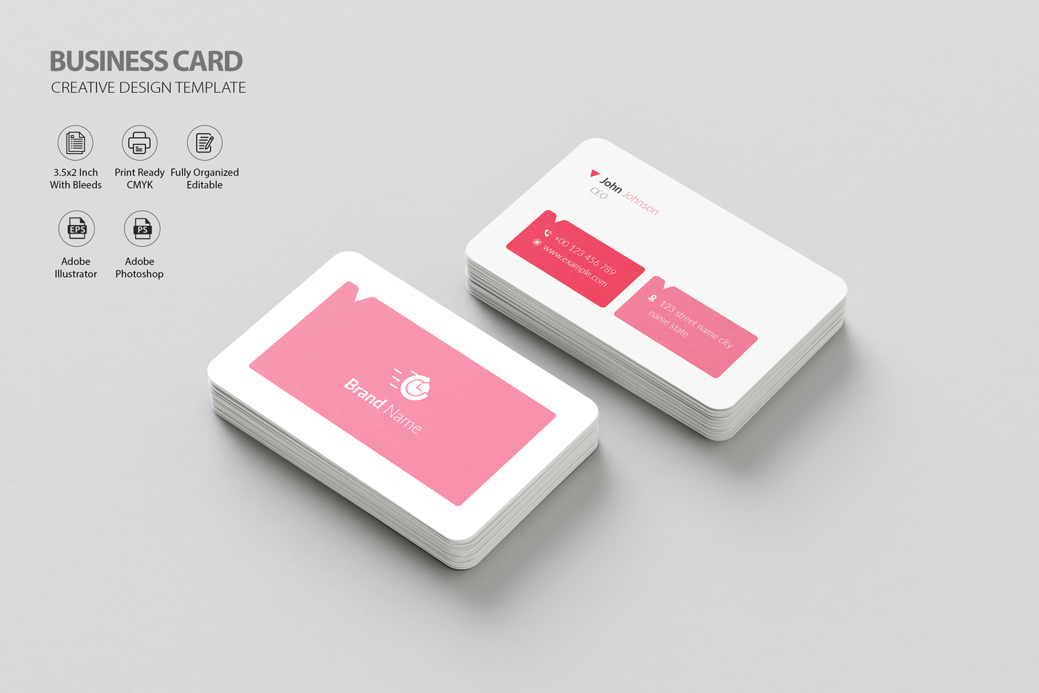 Corporate Business Card Design 01