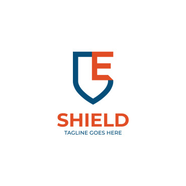 E Shield Logo Templates 414933