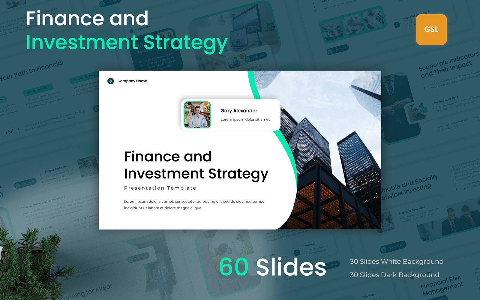 Finance and Investment Strategy Google Slides Template