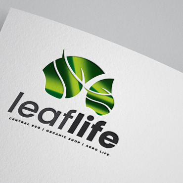 Green Leaf Logo Templates 414976
