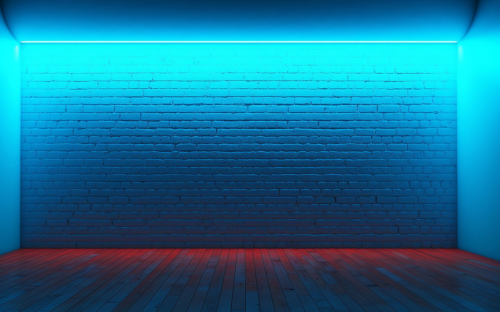 Interior brick wall background