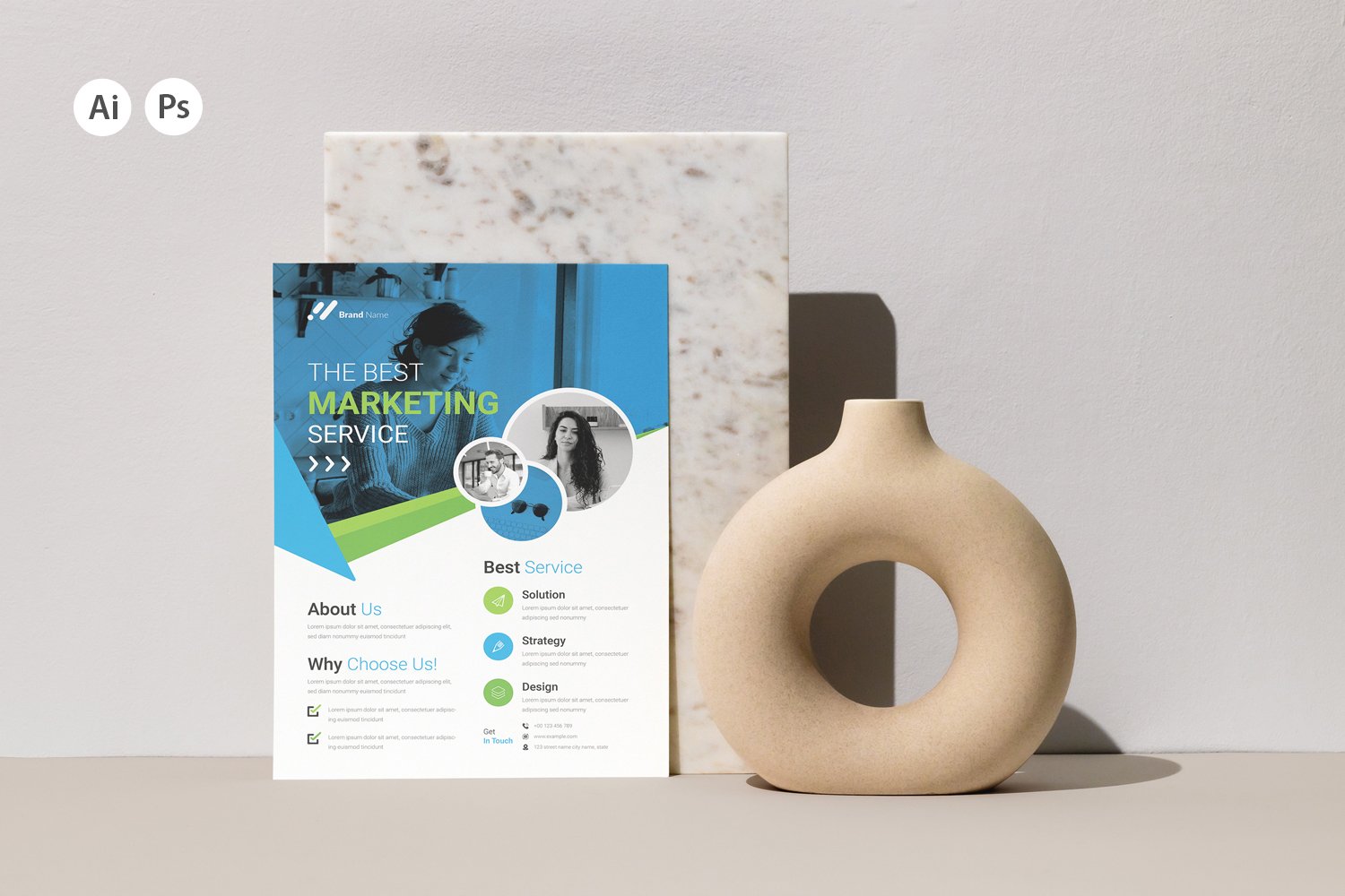 Digital Marketing Flyer Template 1