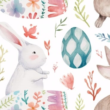 Bunny Giant Illustrations Templates 415227