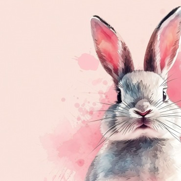 Bunny Giant Illustrations Templates 415248