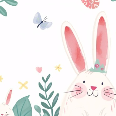 Bunny Giant Illustrations Templates 415251