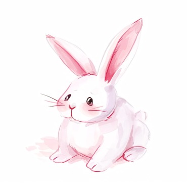 Bunny Giant Illustrations Templates 415253