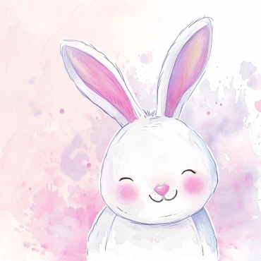 Bunny Giant Illustrations Templates 415255