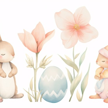 Bunny Giant Illustrations Templates 415260