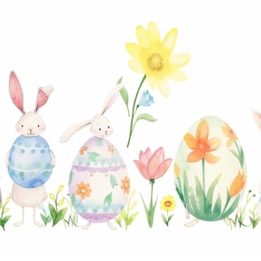 Bunny Giant Illustrations Templates 415283