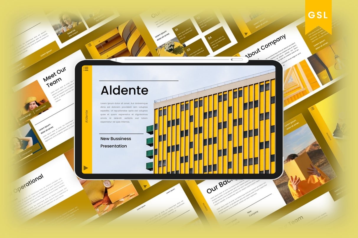 Aldente - Business Google Slide Template