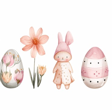 Bunny Giant Illustrations Templates 415379