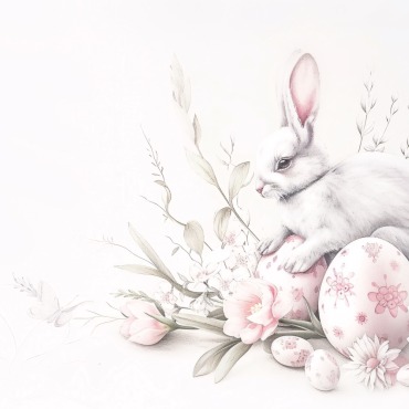Bunny Giant Illustrations Templates 415469