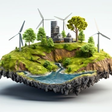 Energy Renewable Illustrations Templates 415477