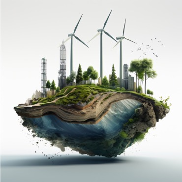 Energy Renewable Illustrations Templates 415532