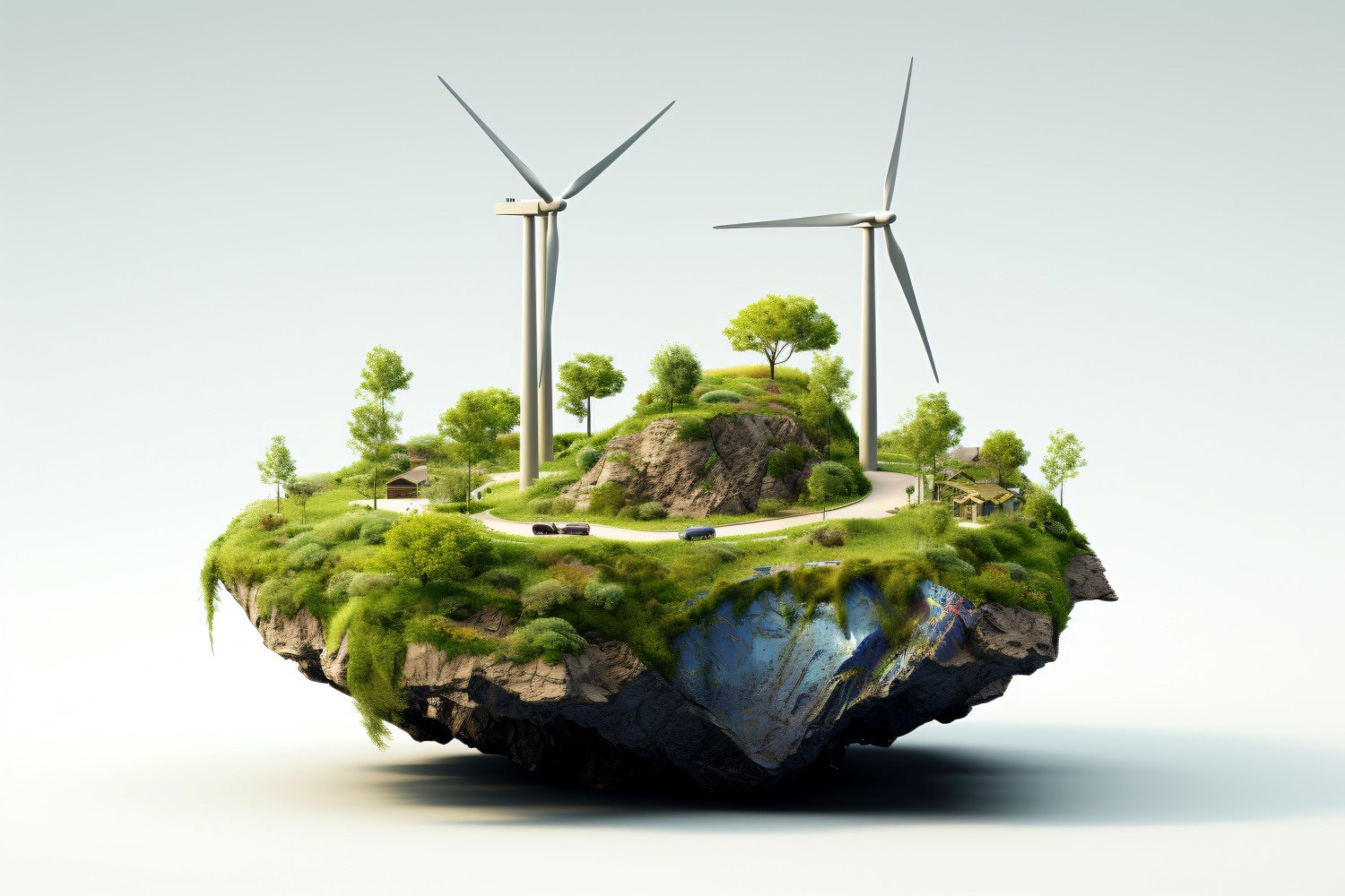 Windmill Green Energy Sustainable Industry 80