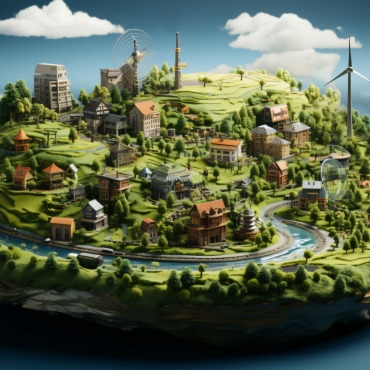 Energy Renewable Illustrations Templates 415552