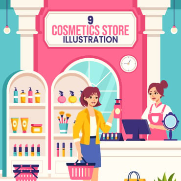 Store Women Illustrations Templates 415590
