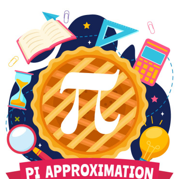 Approximation Pi Illustrations Templates 415623
