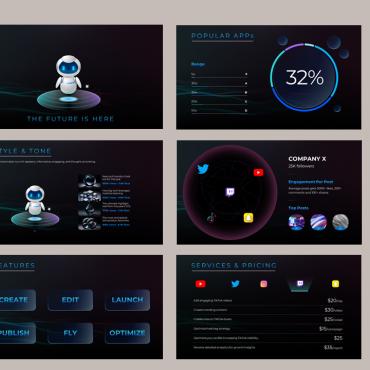 Deck Cryptocurrency PowerPoint Templates 415719