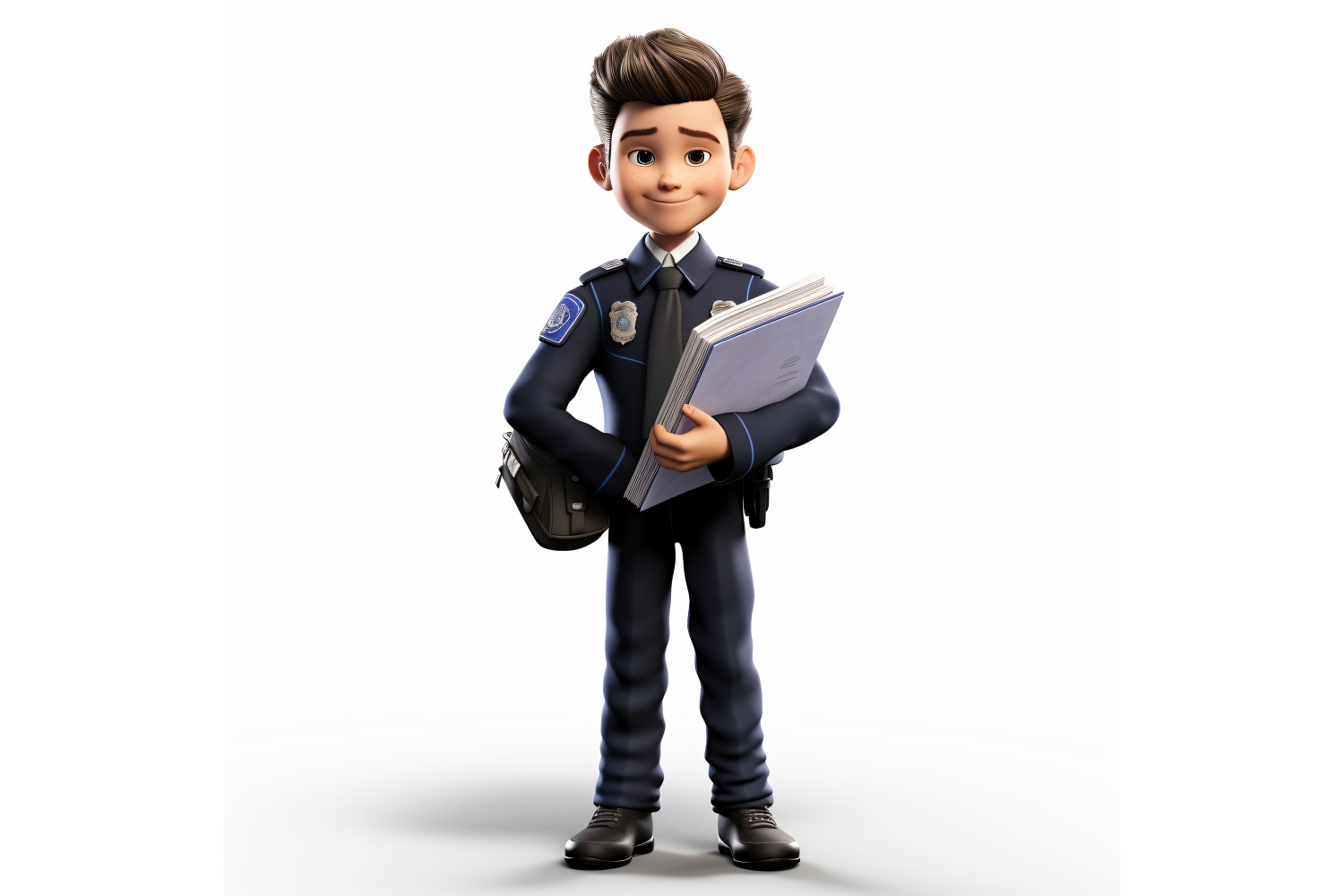 3D pixar Character Child Boy with relevant environment4