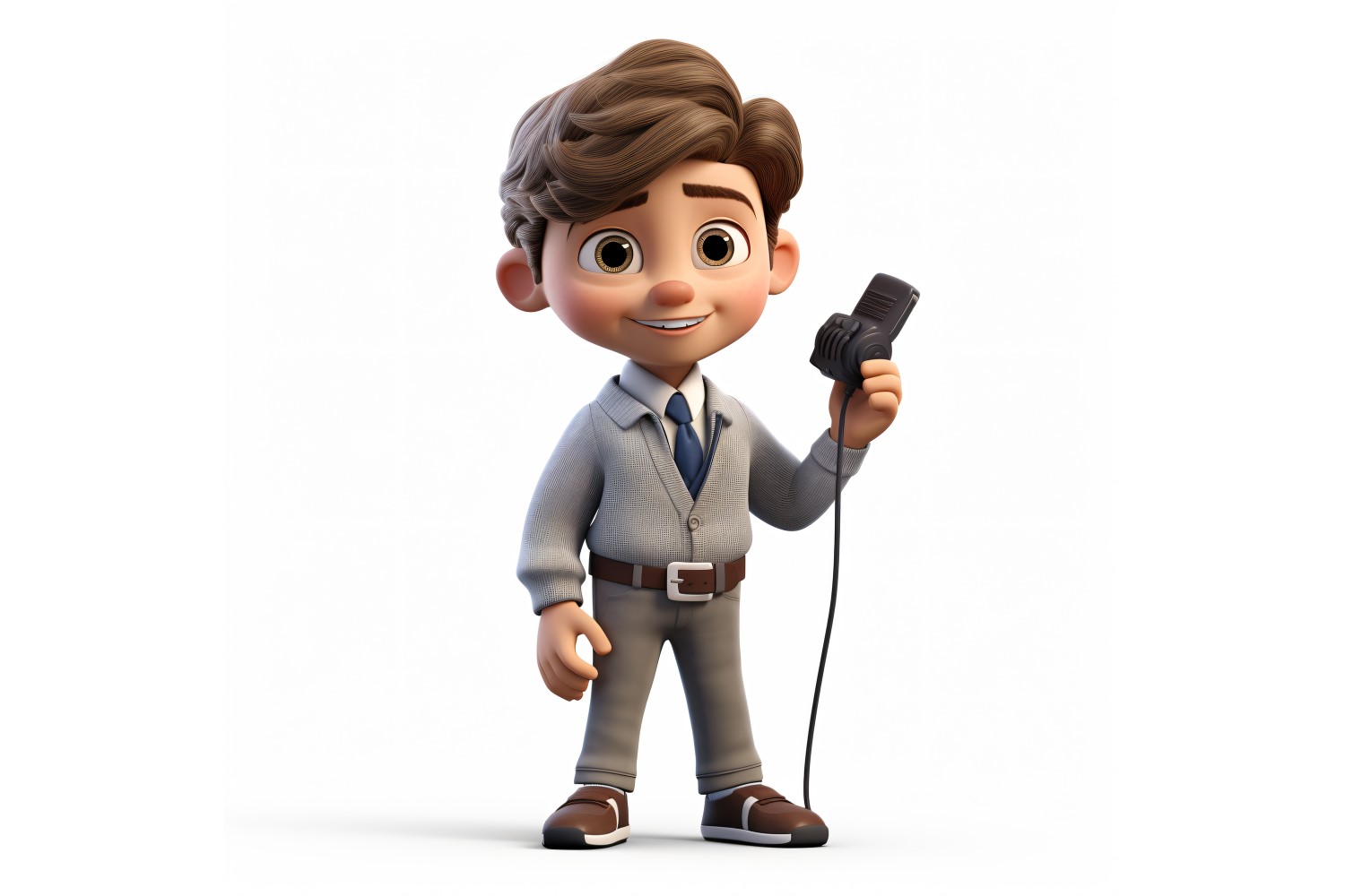 3D pixar Character Child Boy with relevant environment5