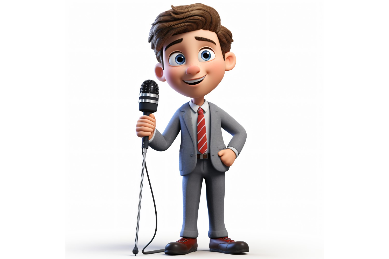 3D pixar Character Child Boy with relevant environment 19