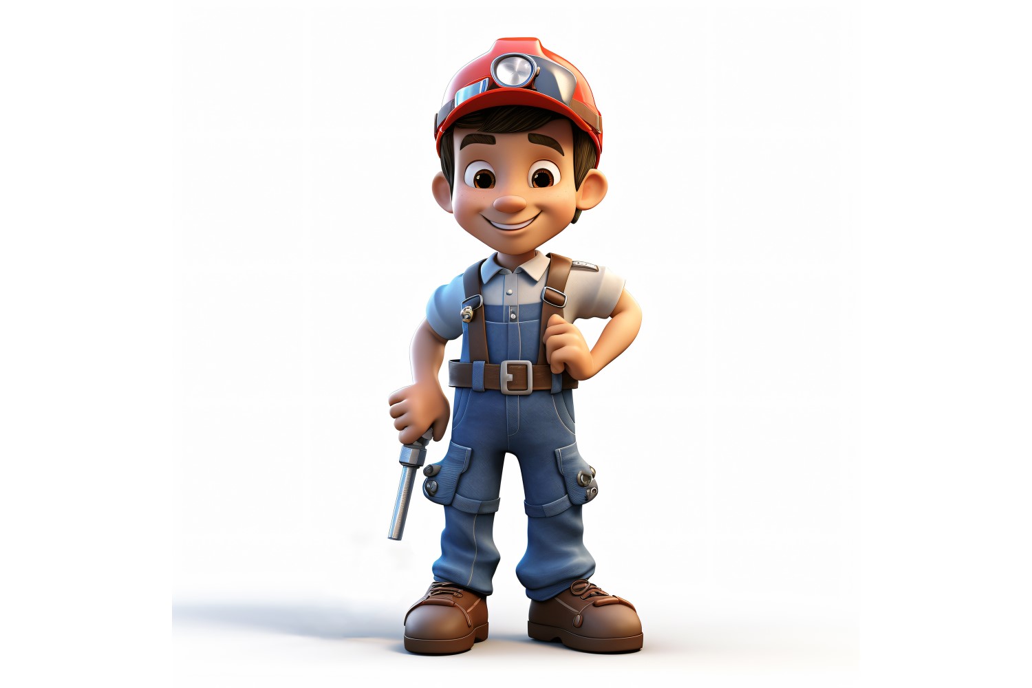 3D pixar Character Child Boy with relevant environment 33