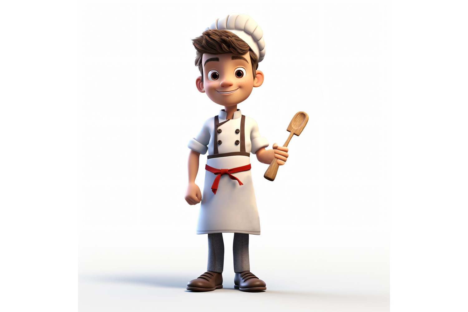 3D pixar Character Child Boy with relevant environment 30