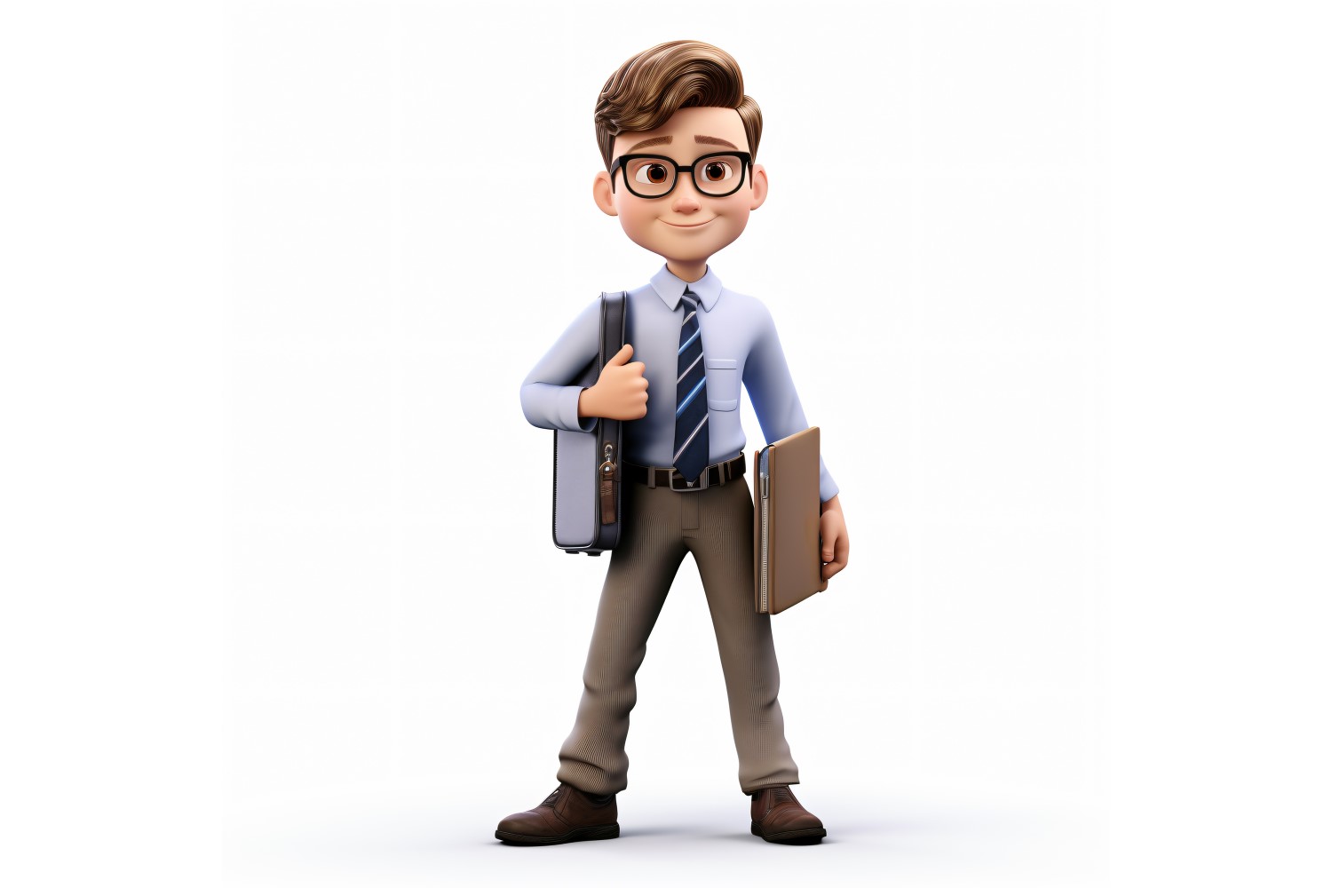 3D pixar Character Child Boy with relevant environment 62