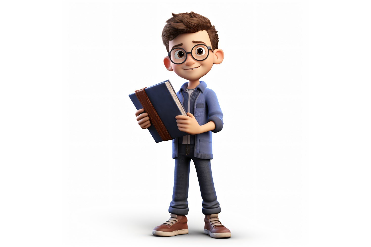 3D pixar Character Child Boy with relevant environment 75