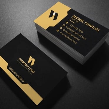 Name Card Corporate Identity 415902
