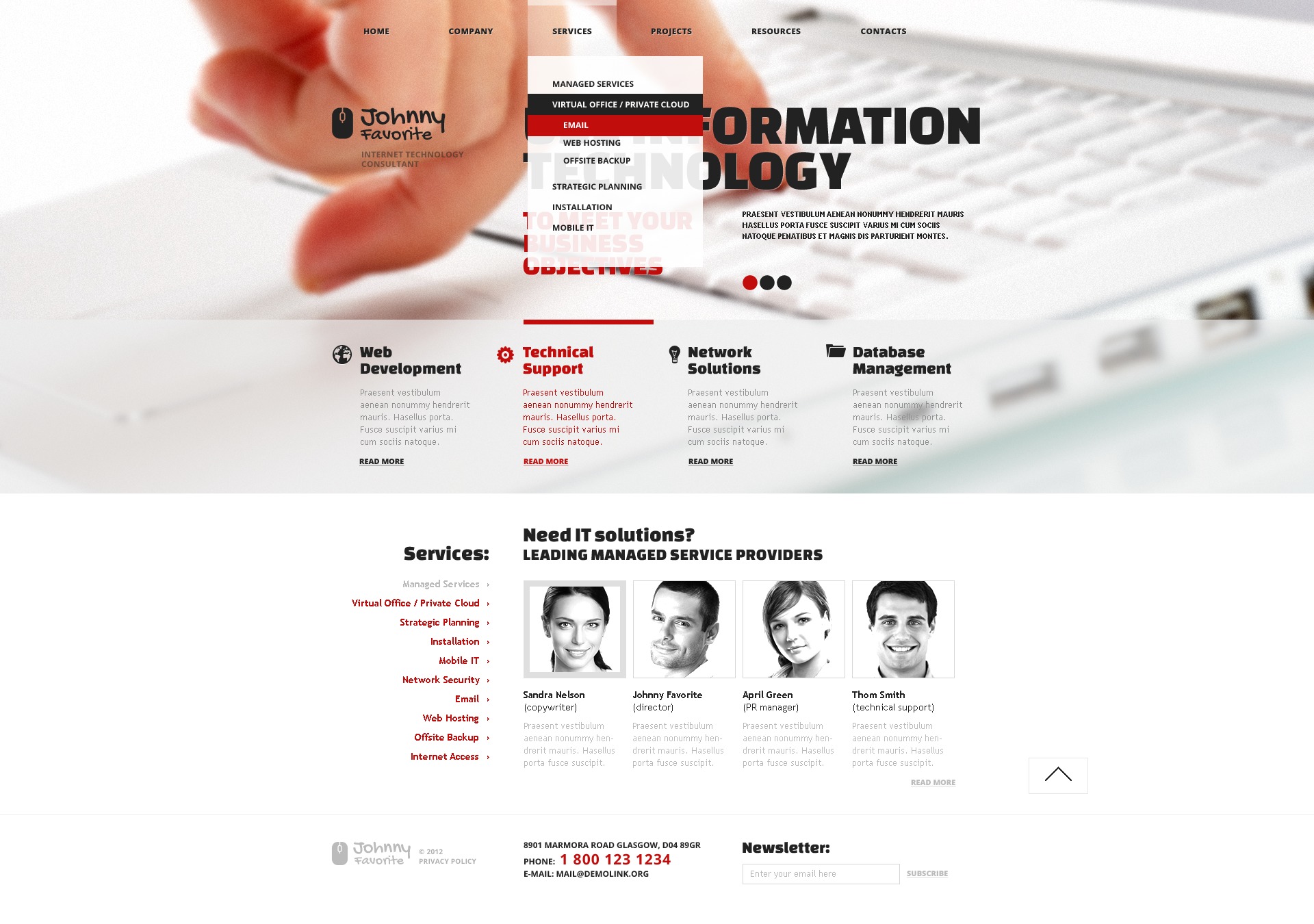 Consulting Website Template