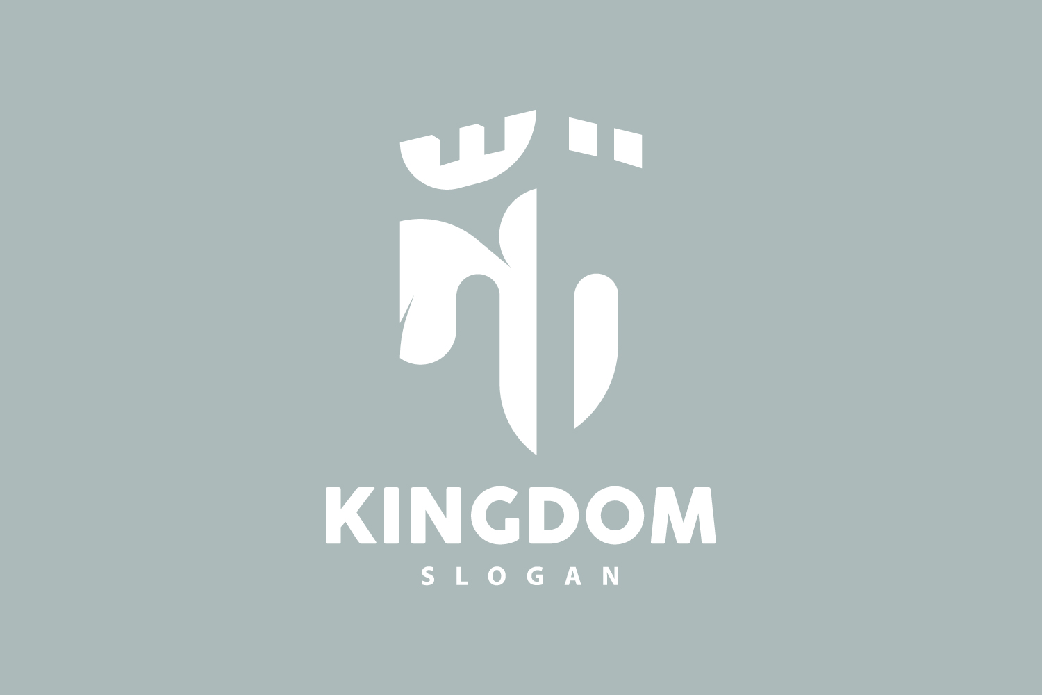 Castle Logo Design Royal Tower KingdomV3
