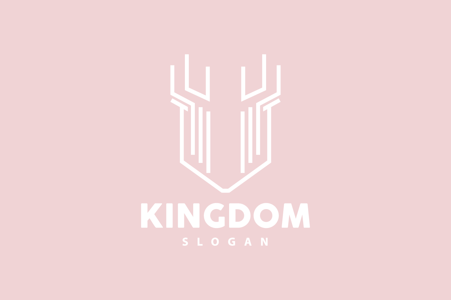 Castle Logo Design Royal Tower KingdomV7