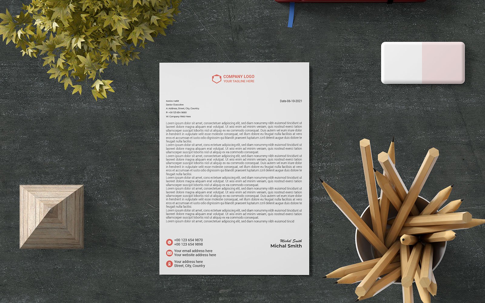 Letterhead, Professional Letterhead