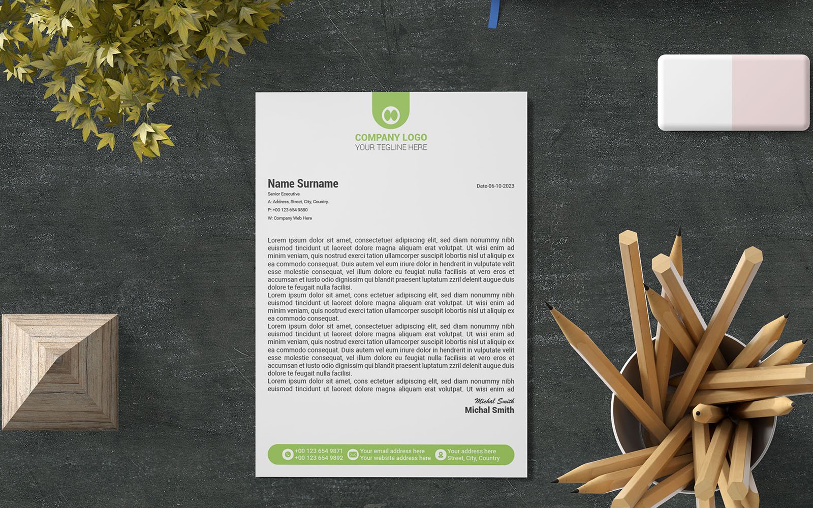 Letterhead Design, Creative Letterhead