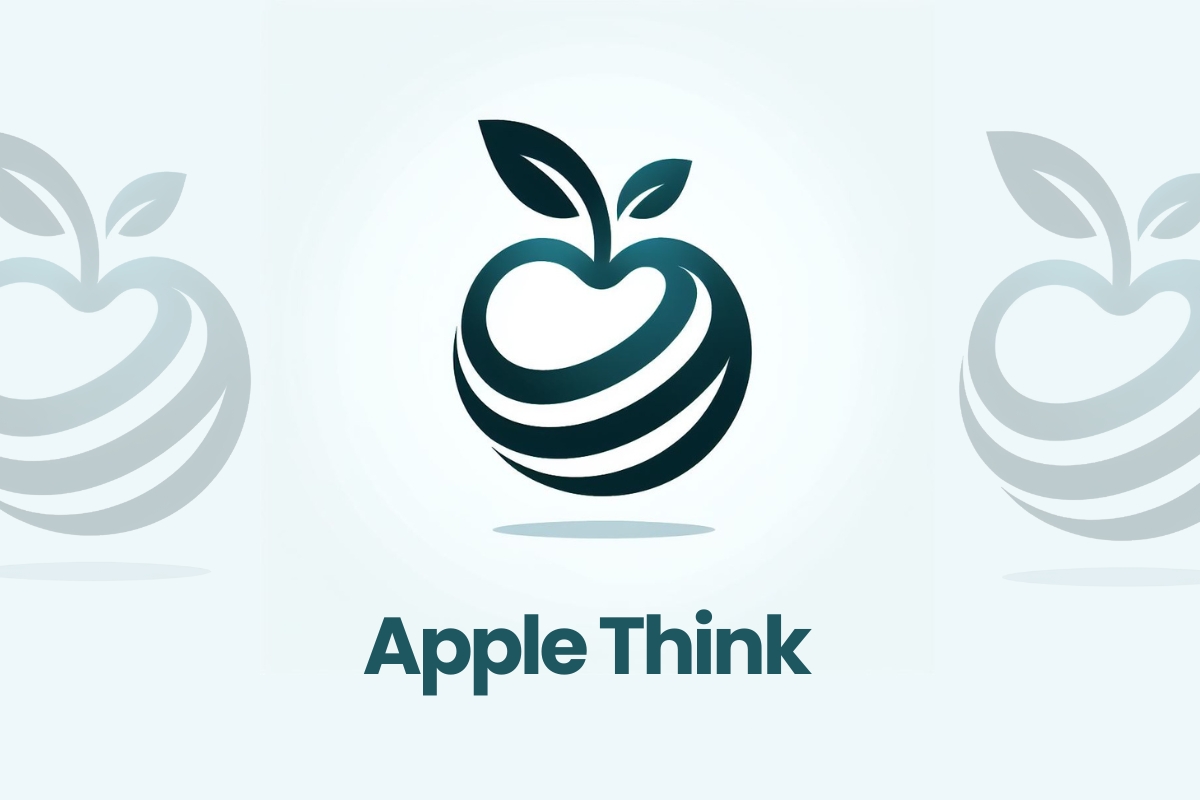 Apple Think Modern Vector Logo