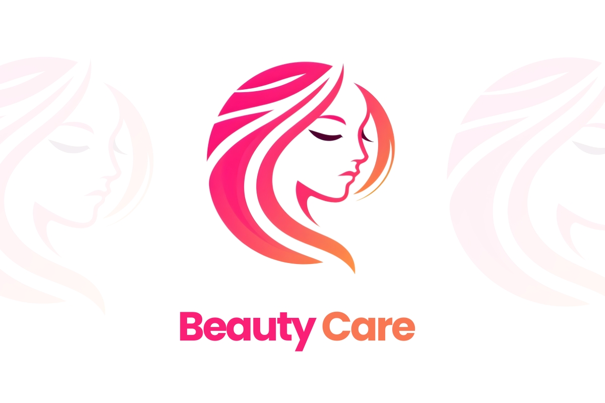 Beauty Care Modern Vector Logo