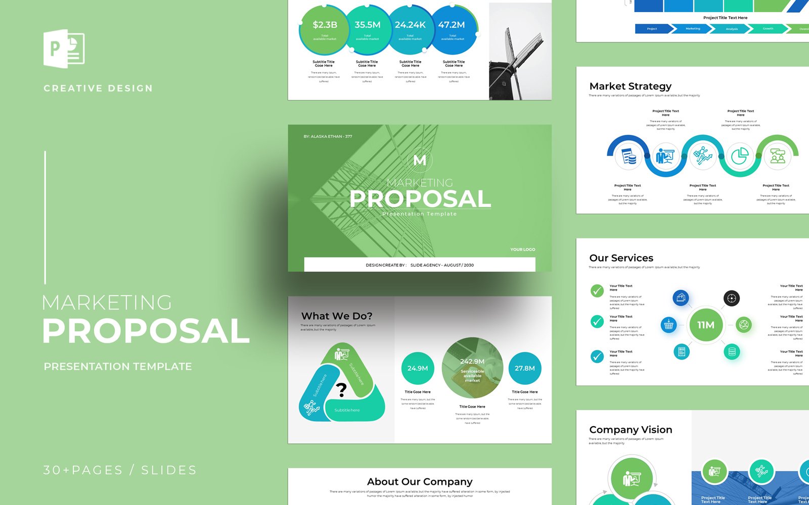 Marketing Proposal Presentation Template