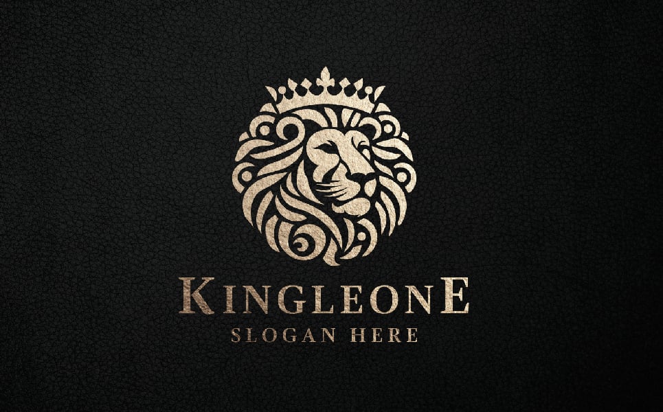 King Lion Head Professional Logo
