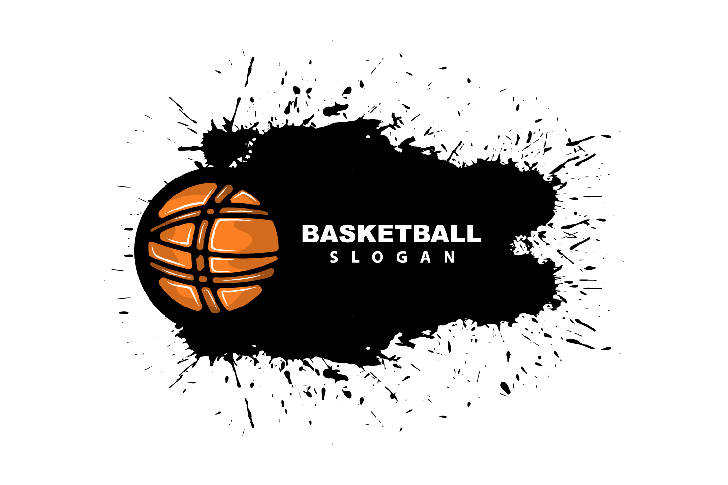 Sport Basketball Logo Vector Design V5