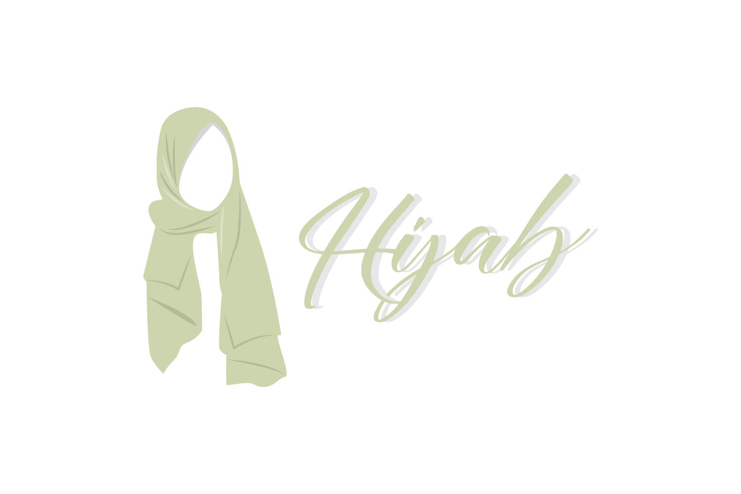 HIjab Logo Fashion Product Vector Version2