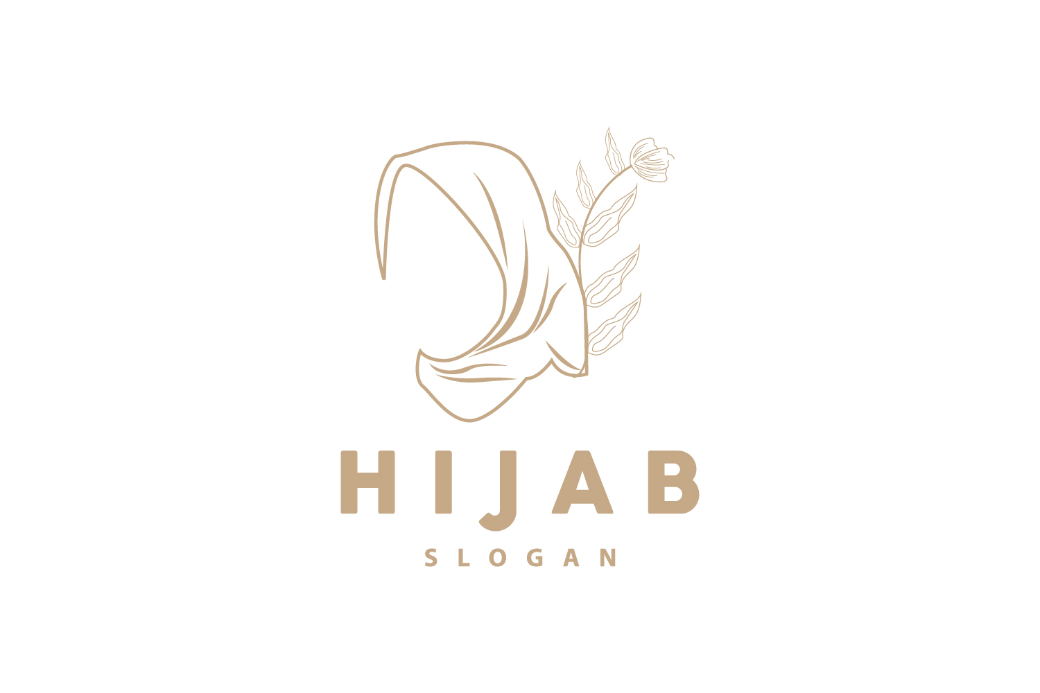HIjab Logo Fashion Product Vector Version11