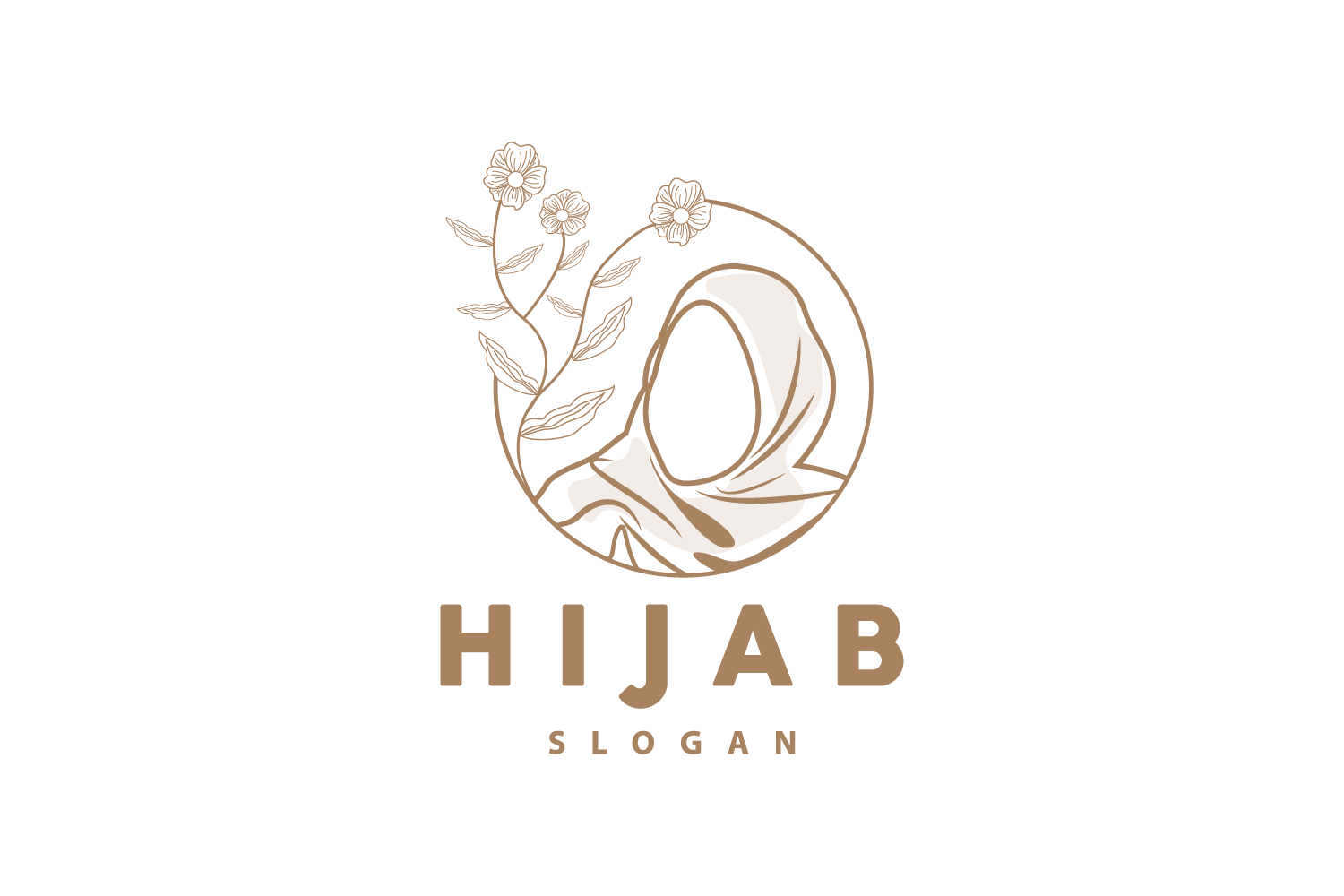 HIjab Logo Fashion Product Vector Version14
