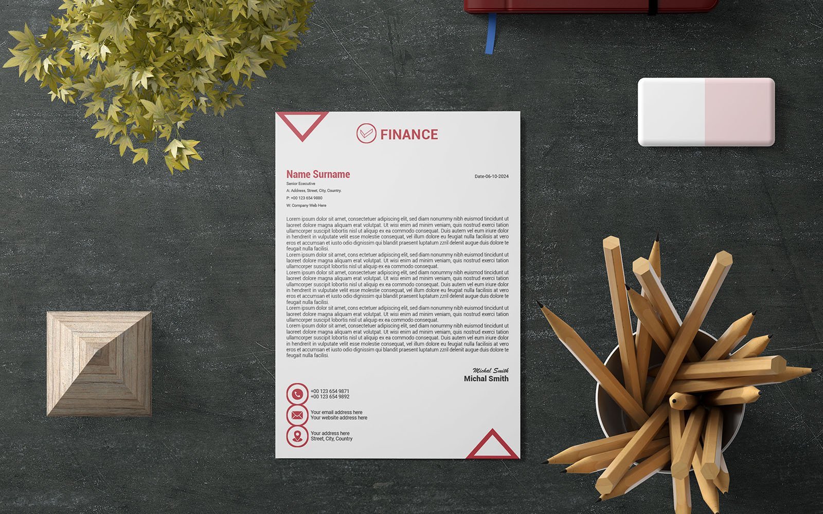 Creative Letterhead Template _Design